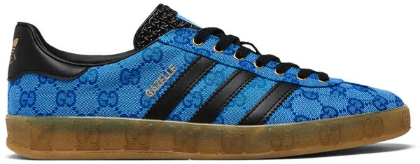 Adidas x Gucci Dark Blue Monogram - Image 2