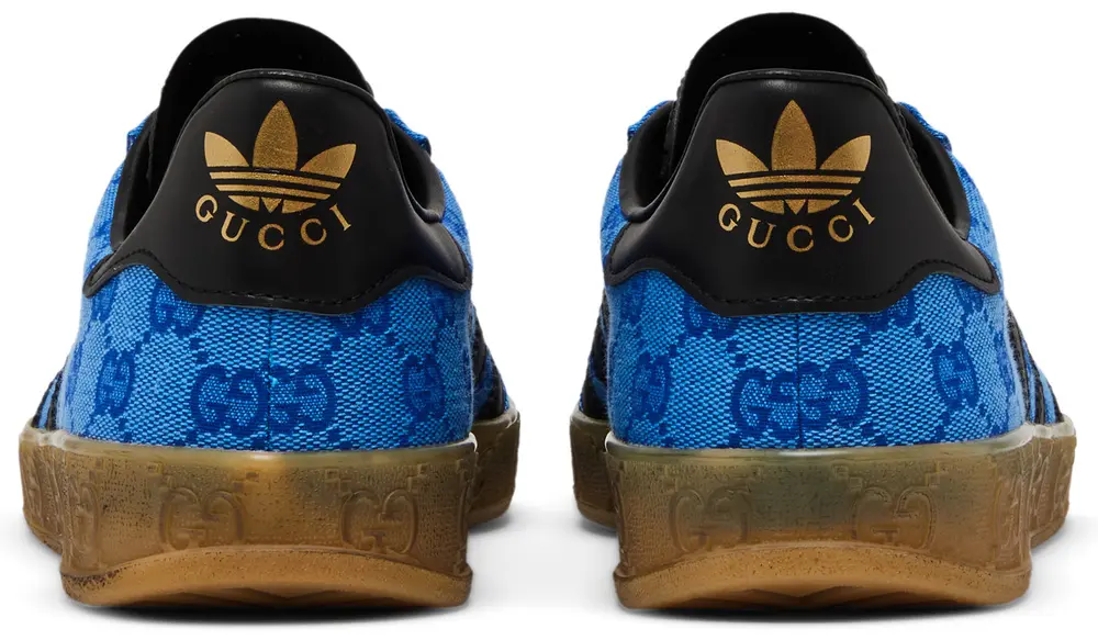 Adidas x Gucci Dark Blue Monogram - Image 5