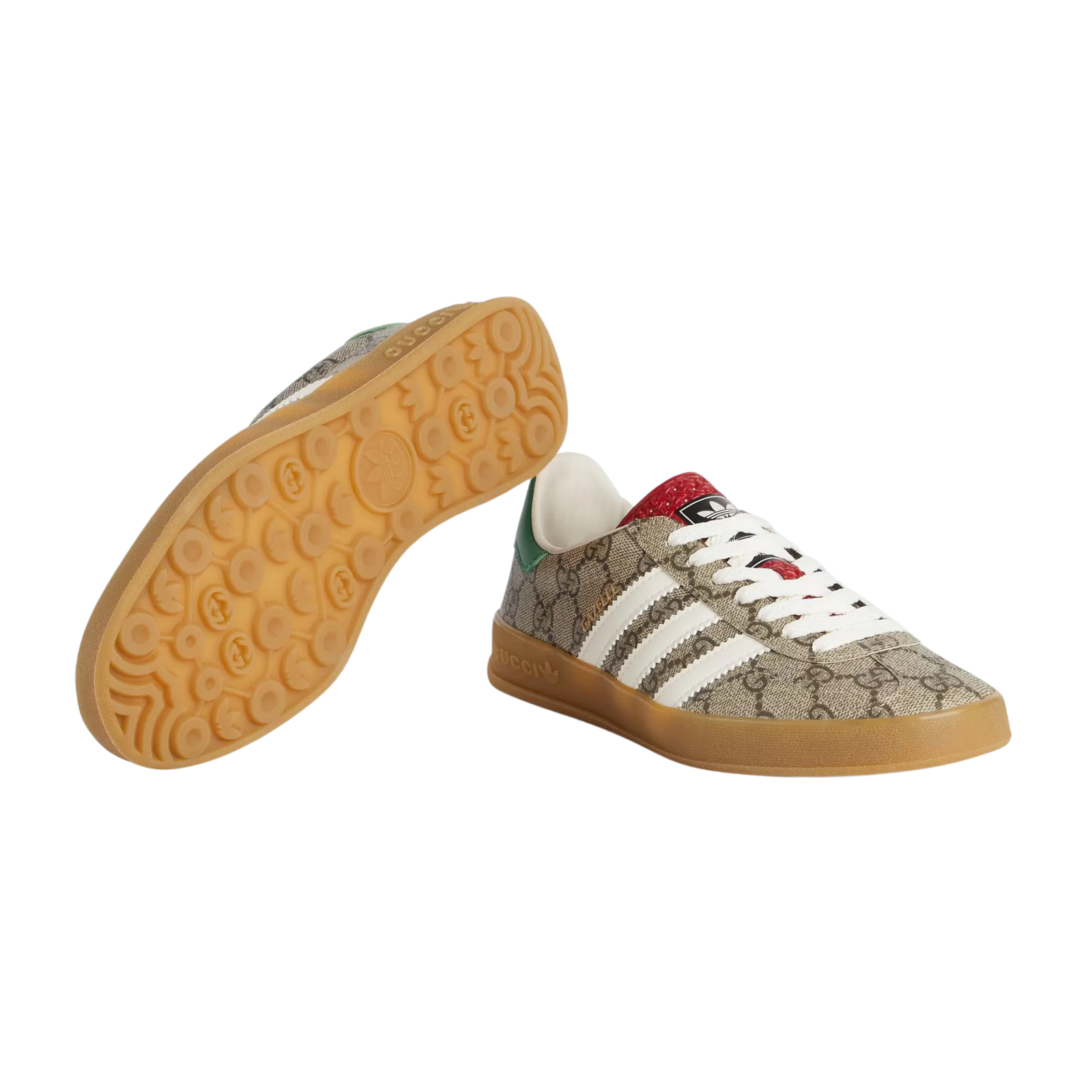 ADIDAS GAZELLE X GUCCI GG MONOGRAM BEIGE - Image 3