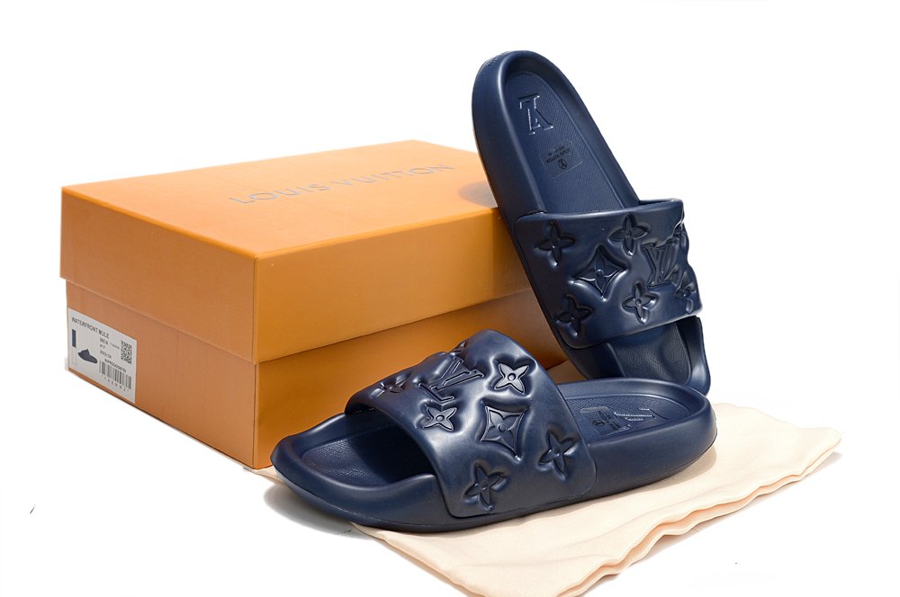 Louis Vuitton Mules waterfront Dark Blue - Image 2