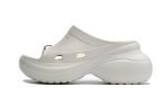 Balenciaga Pool Crocs White