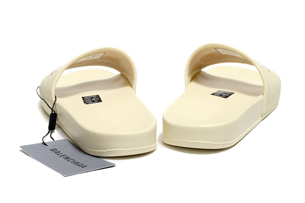 Balenciaga Slide Sandals – Beige - Image 6