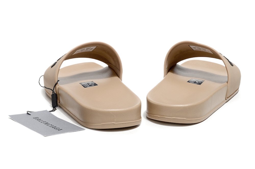 Balenciaga Slide Sandals – Brown - Image 7