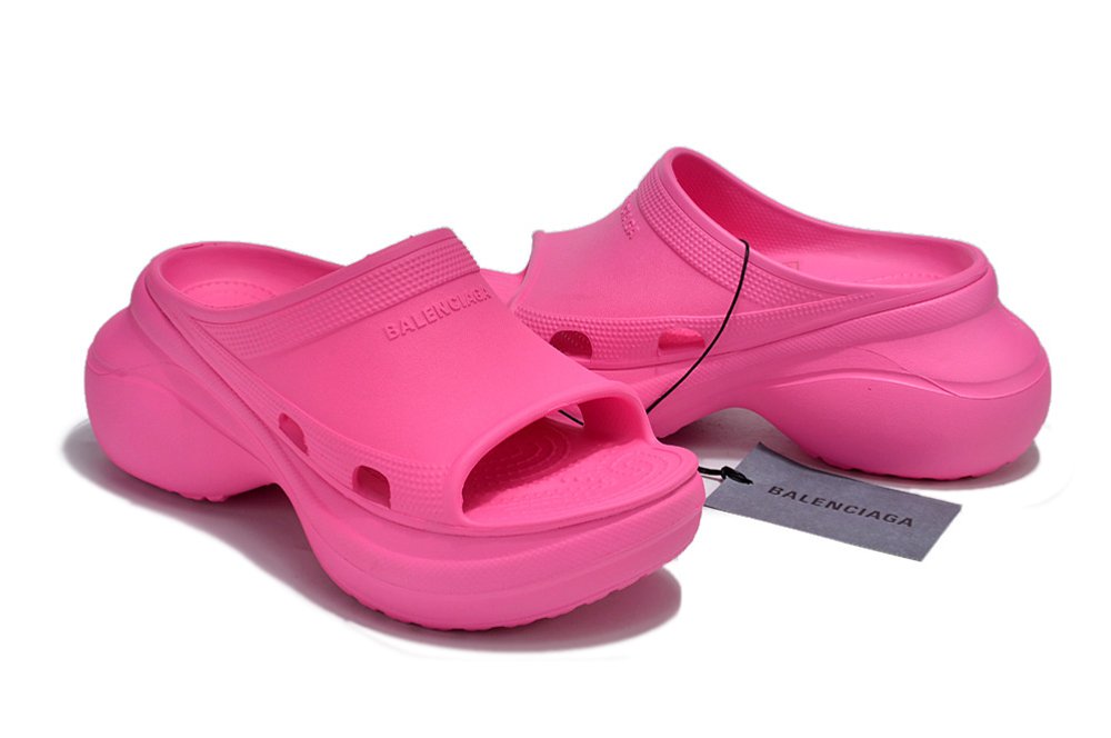 Balenciaga Pool Crocs Pink - Image 2