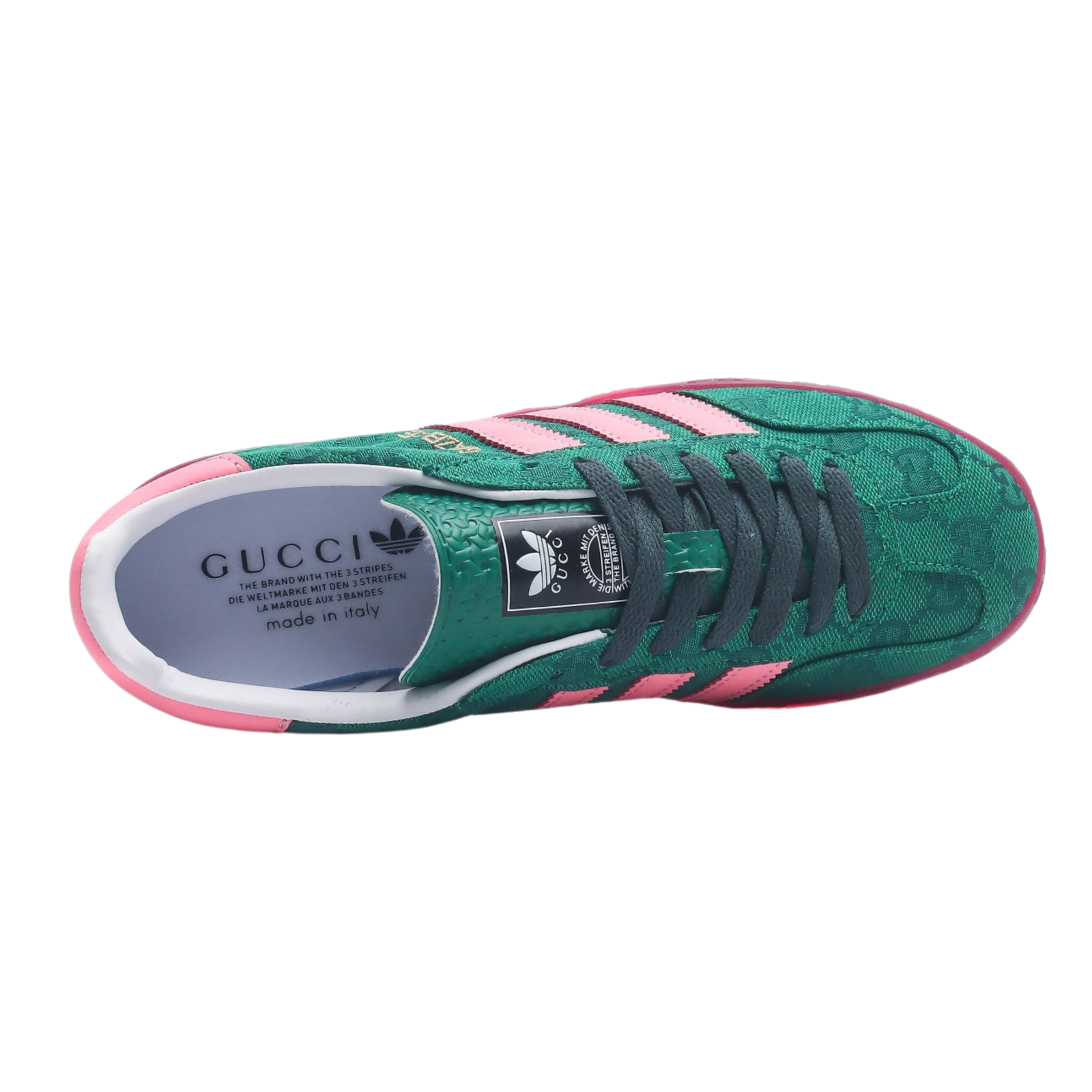 Adidas x Gucci green/pink - Image 5
