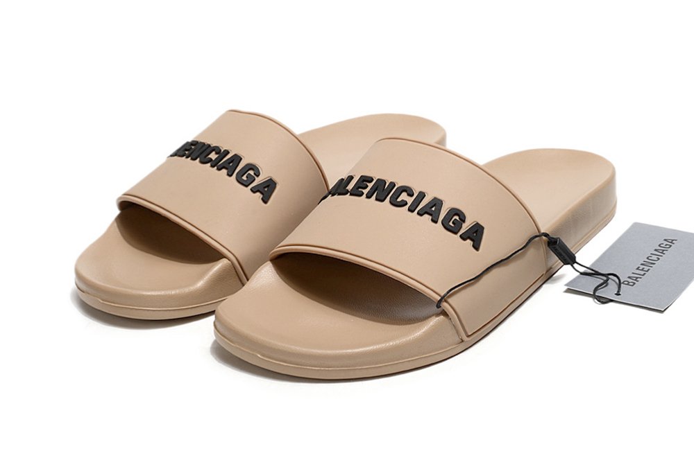 Balenciaga Slide Sandals – Brown - Image 6