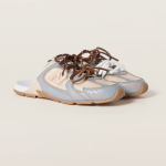 New Balance X Miu Miu 530 SL deco calf leather mules
