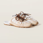 New Balance X Miu Miu 530 SL deco calf leather mules
