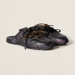 New Balance X Miu Miu 530 SL deco calf leather mules