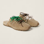 New Balance X Miu Miu 530 SL faded suede mules